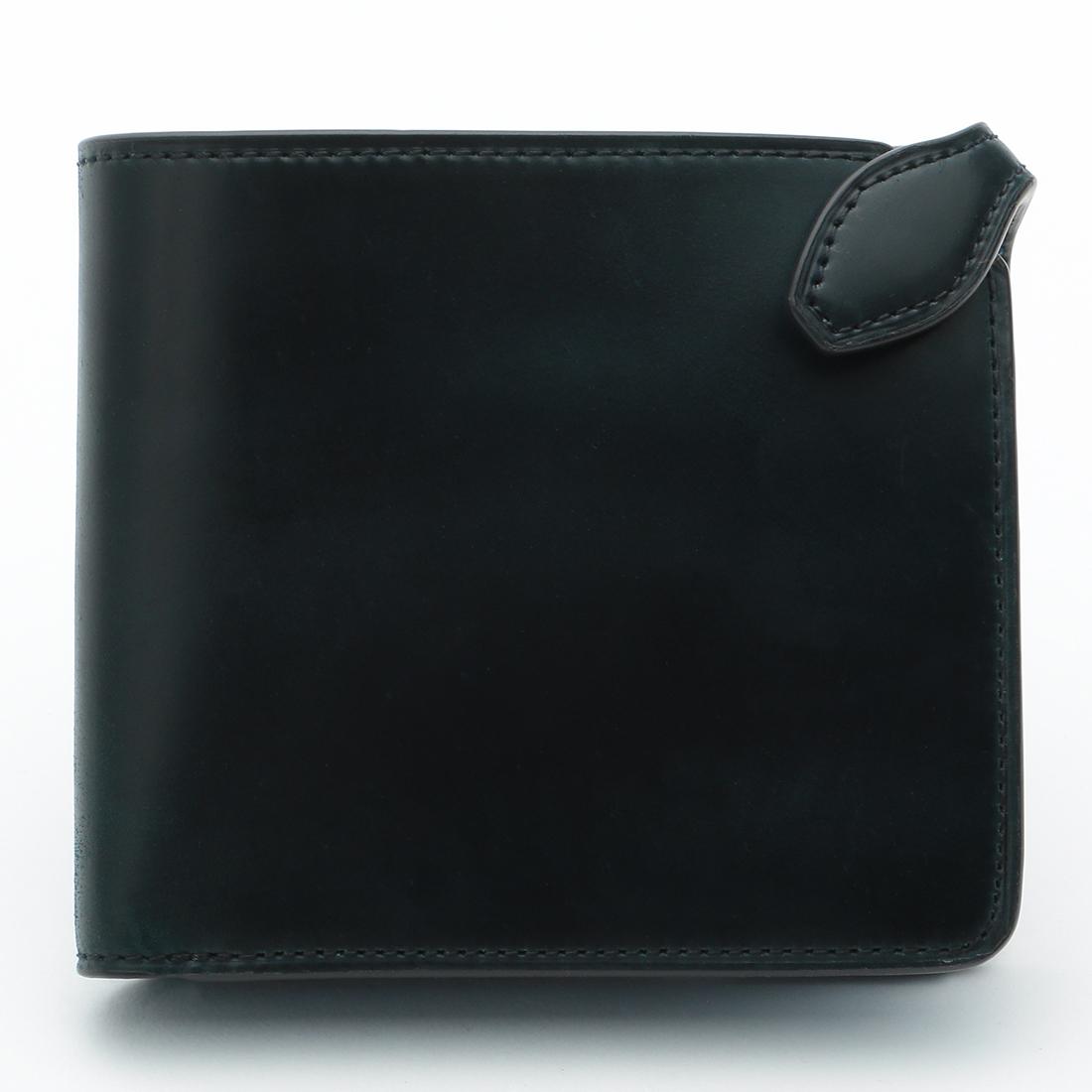Galleriant Cordovan Wallet: Navy Galleriant Cordovan Wallet: Navy