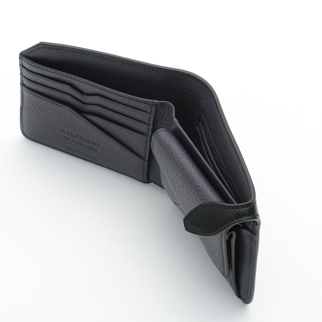 Galleriant Cordovan Wallet: Black Galleriant Cordovan Wallet: Black